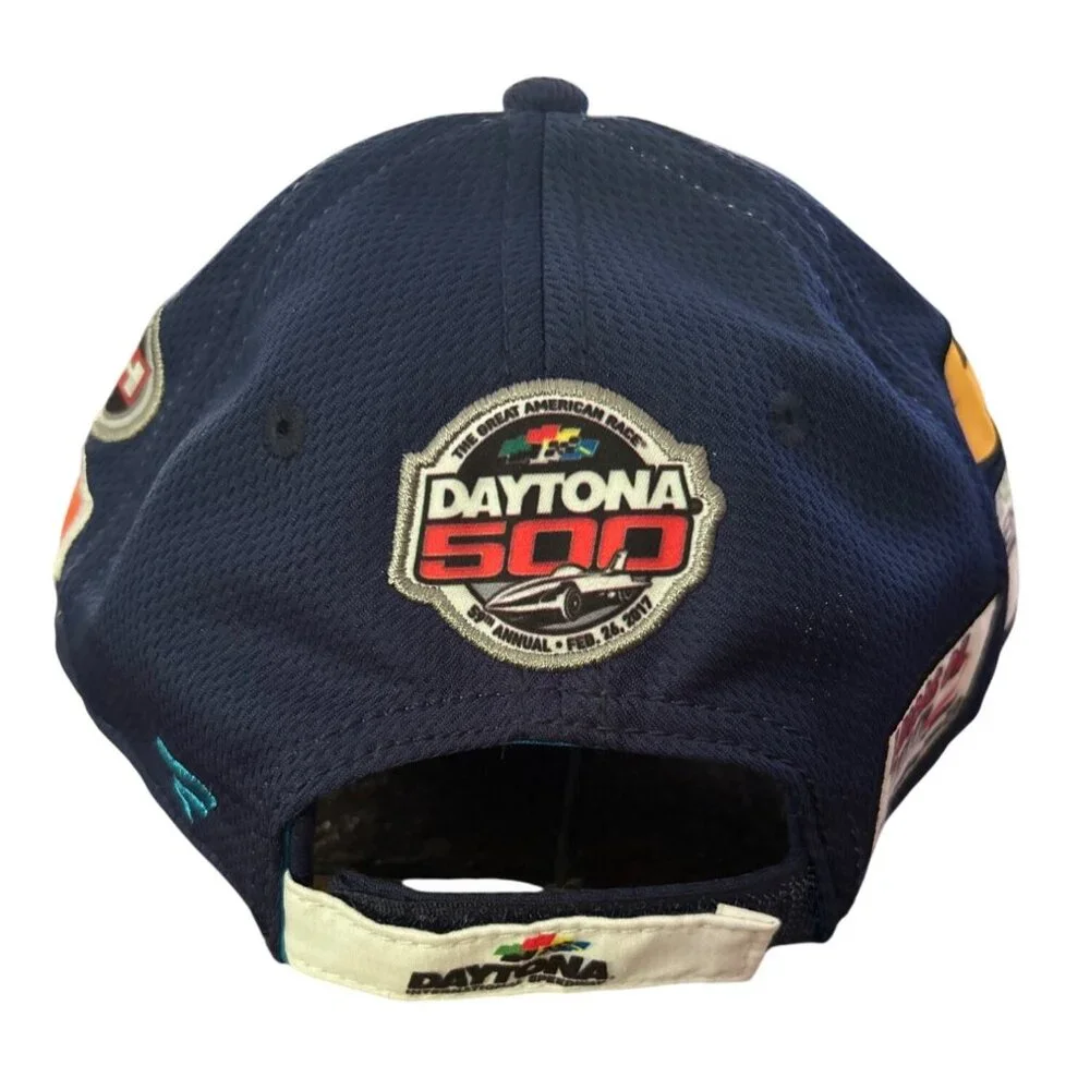 Fanatics Daytona 500 Speedweeks 2017 Gray & Blue Baseball Cap Racing Fan Gear